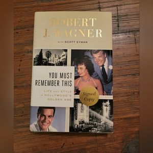 Signed Robert Wagner Memoir
